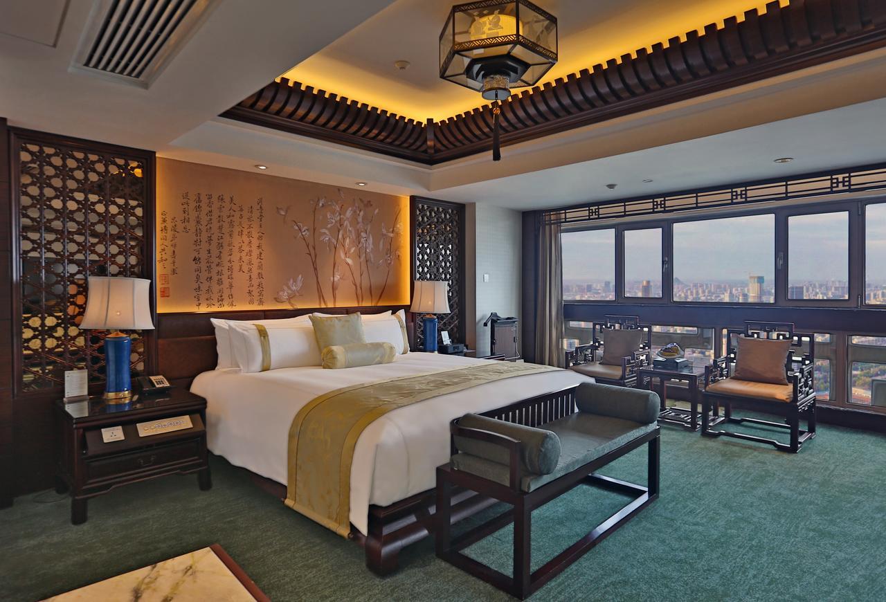Shan Dong Hotel Jinan Exteriör bild